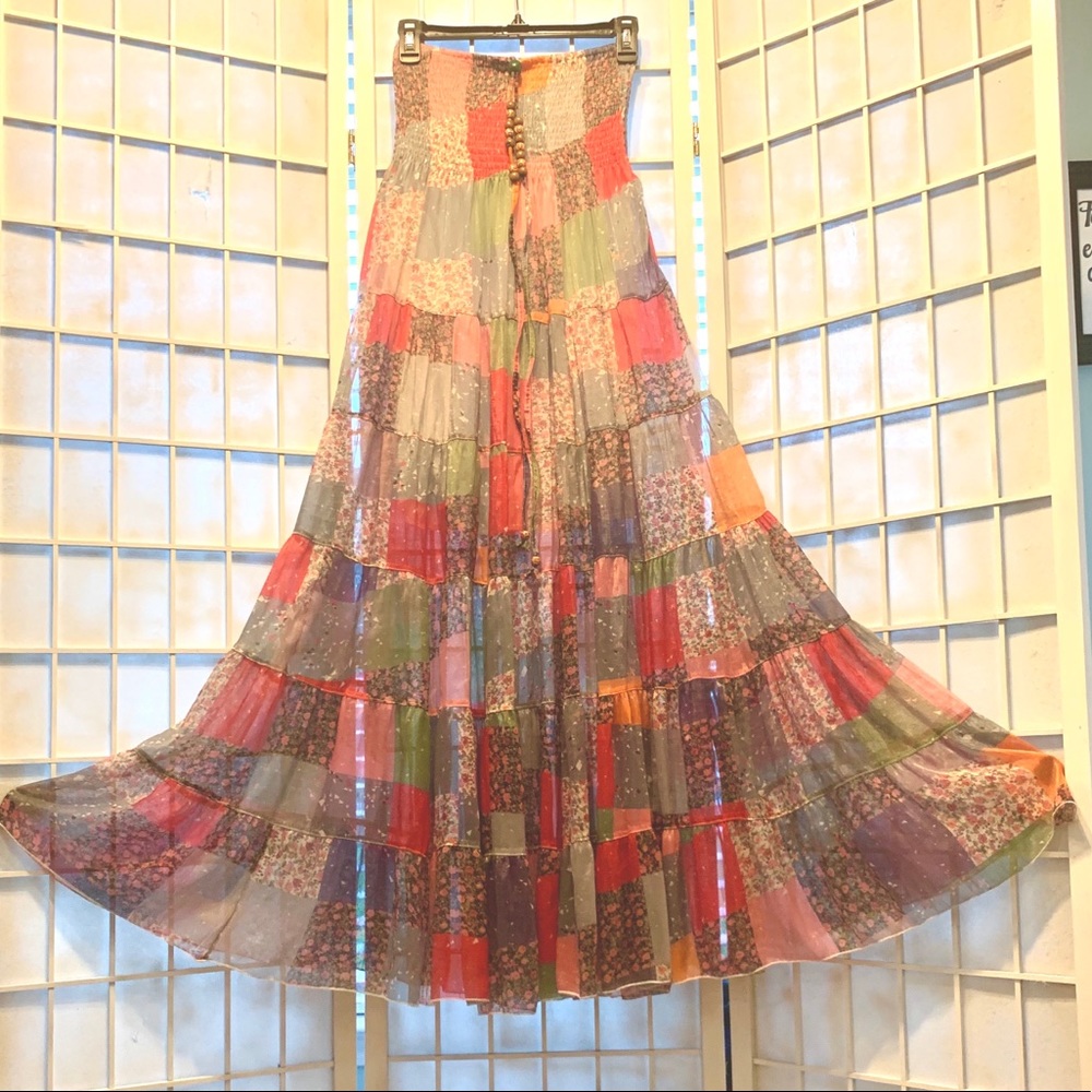 Multi-color Maxi Dress